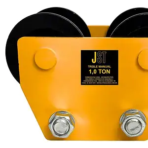 Trole Manual JST TR1,00 1 Tonelada Para Viga I Aço Carbono
