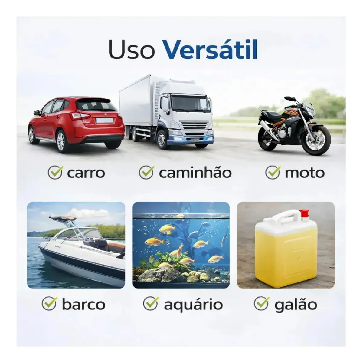 Bomba Manual Sifão Para Transferência De Combustível E Água - Imagem 2