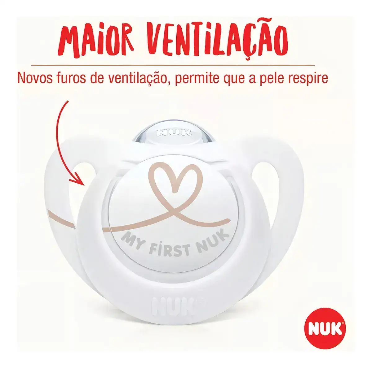 Chupeta Recém Nascidos Star Newborn 0 à 2 Meses Neutral NUK - Imagem 3