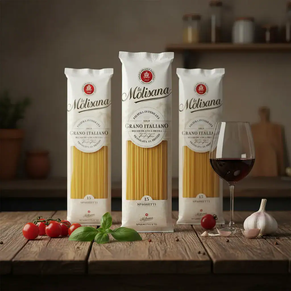 Kit 3 Macarrão Italiano Spaghetti La Molisana 500g Premium - Imagem 3