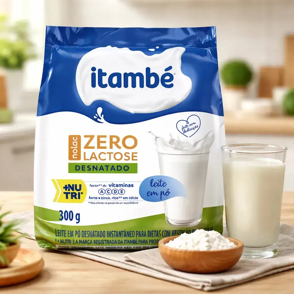 Leite Pó Desnatado Zero Lactose Itambé Nolac 300g - Imagem 2