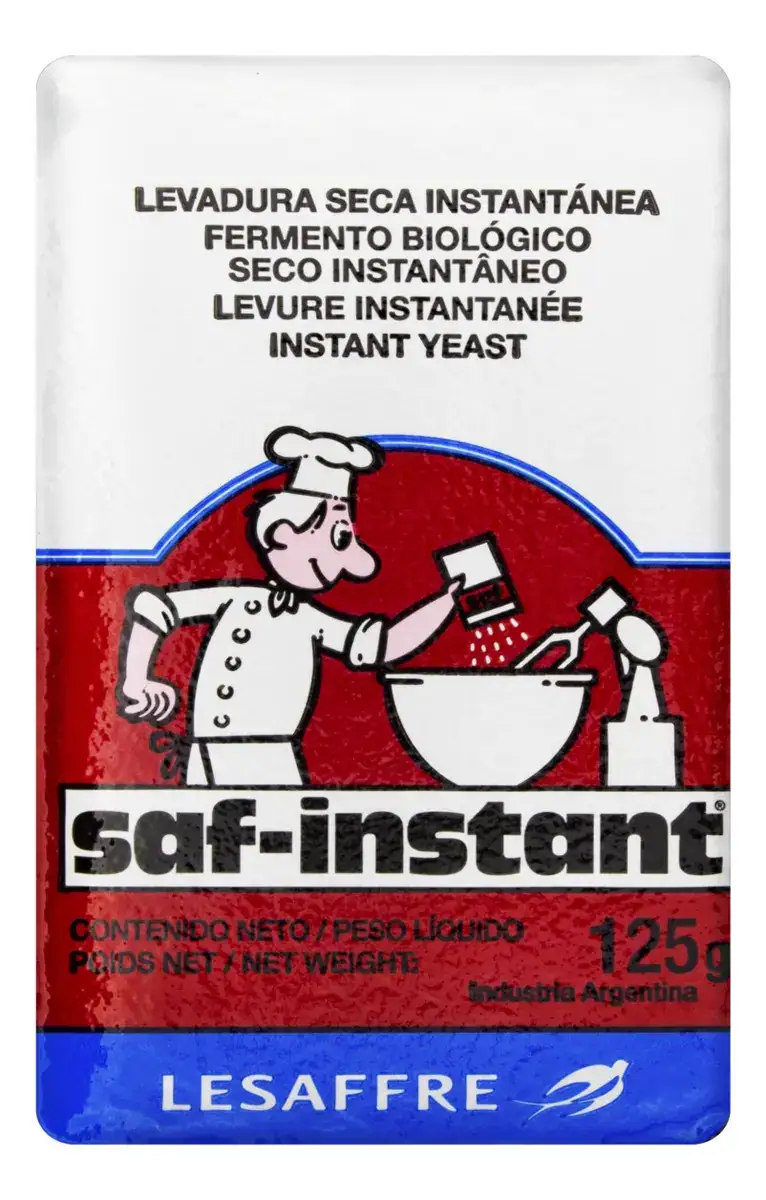 Fermento Biológico Seco Instantâneo Saf-Instant Pacote 125g
