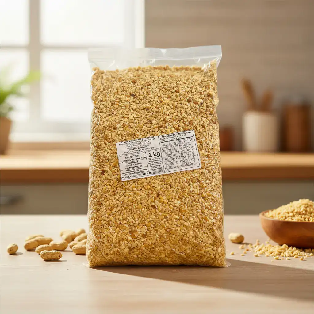Amendoim Torrado Triturado Xerém 2kg Natural Premium - Imagem 4