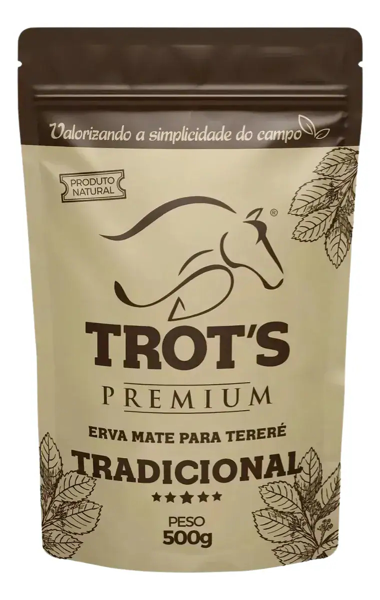 Erva Mate Trot's Tereré Tradicional Pacote 500g