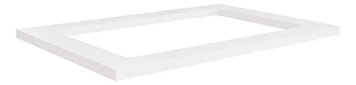 Tampo De Balcão Para Cooktop Kappesberg Branco 80cm X 52cm Branco