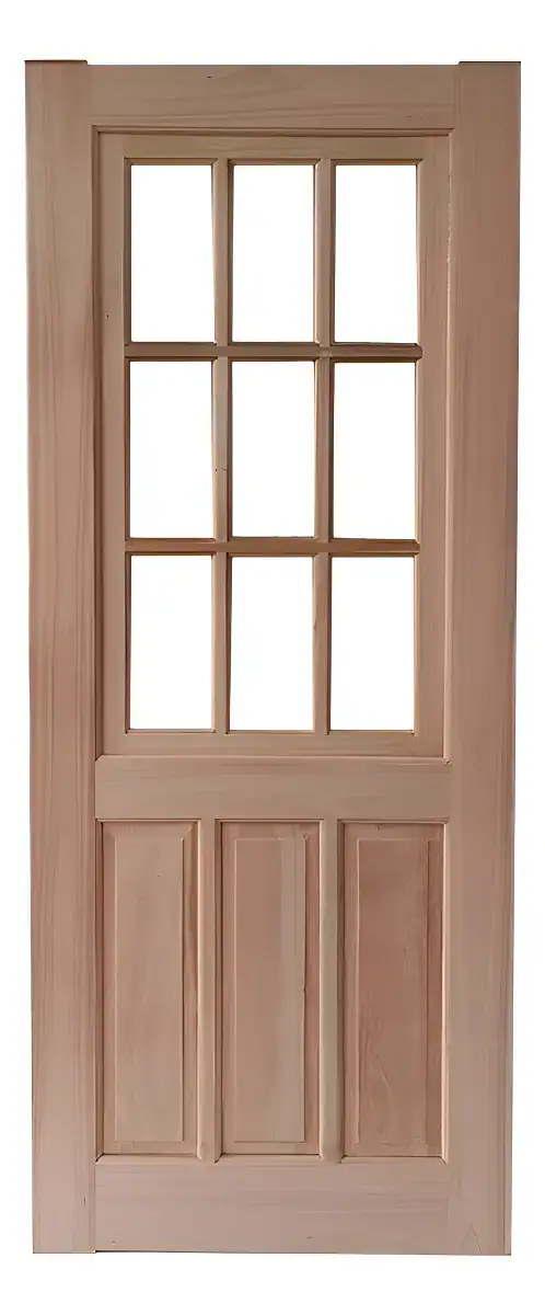 Folha De Porta Maciça Com Postigo 2,10x0,82