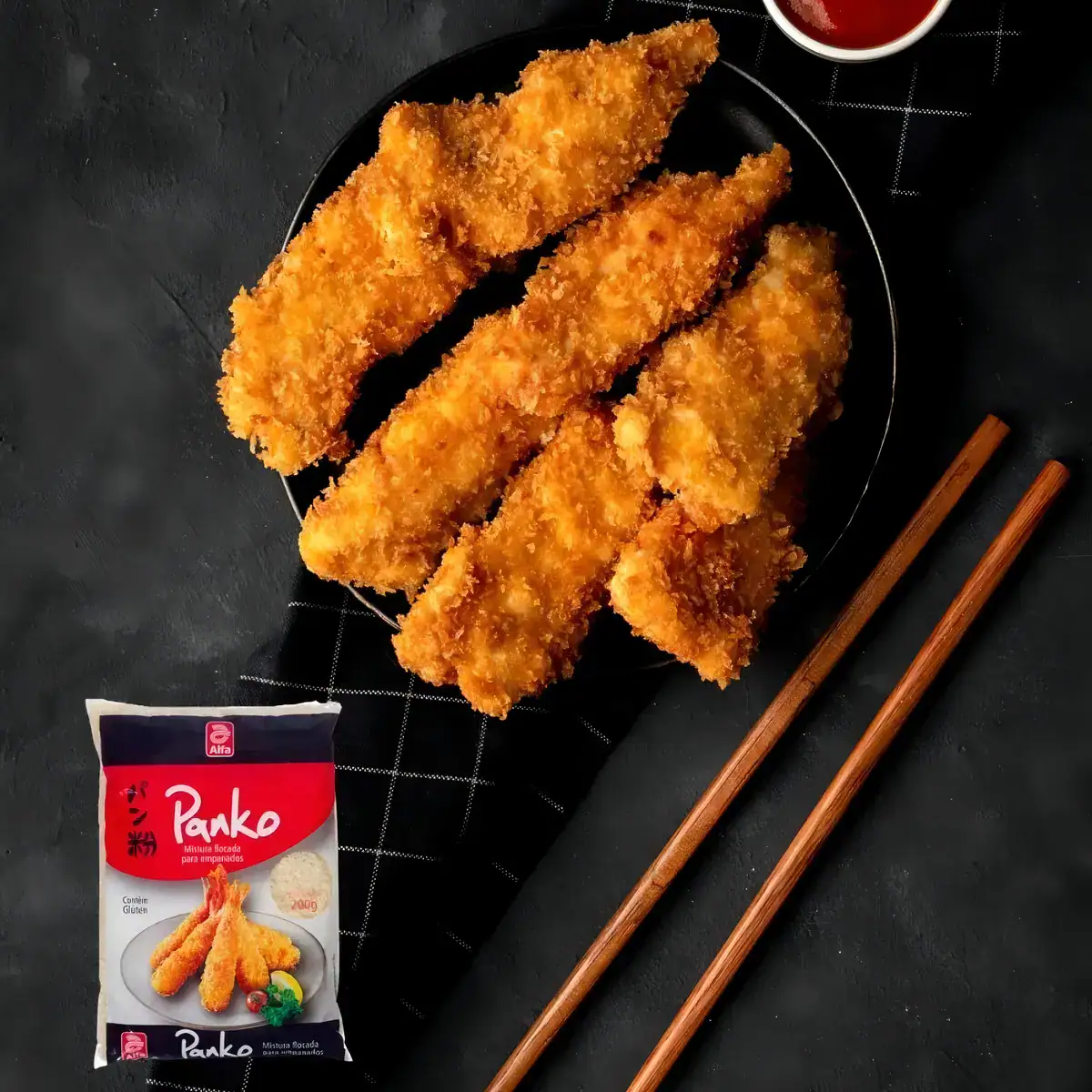 Mistura Flocada Alfa Panko 200g - Imagem 2