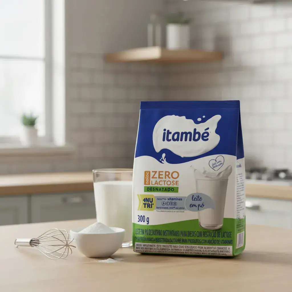 Leite Pó Desnatado Zero Lactose Itambé Nolac 300g - Imagem 3