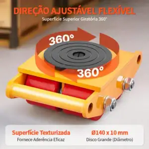 Carrinho Carga Carro Tartaruga Movimentação De Cargas 6t