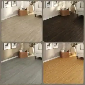 Piso Vinílico Em Manta Pvc 0,7mm Antiderrapante 5m² Fosco