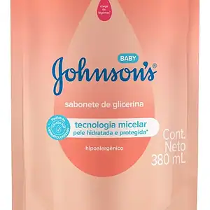Sabonete Líquido De Glicerina Da Cabeça Aos Pés Com Johnson's Baby