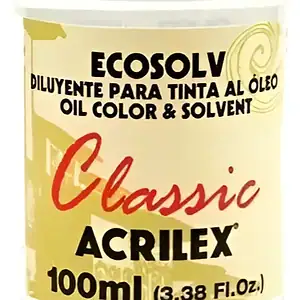 Ecosolv Diluente Tinta A Óleo 100 Ml Acrilex - Menos Cheiro