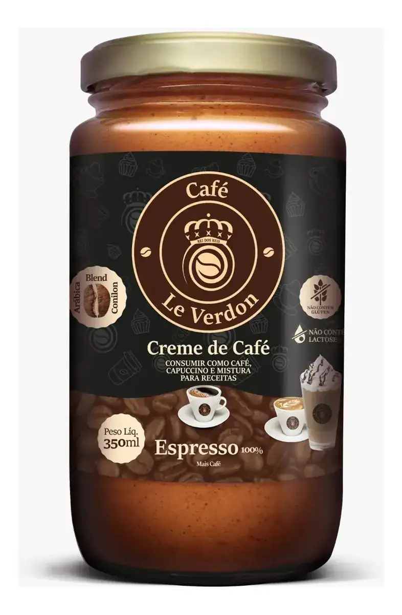Creme De Café Le Verdon Sabor Espresso 350ml