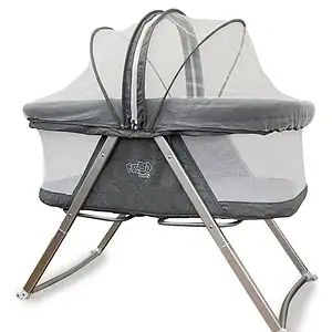 Moisés Berço Portátil Com Balanço Comfy Maxi Baby Até 9kgs
