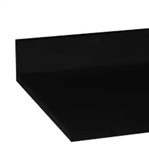 Tampo Para Balcão De Cozinha 160cm Mdp Preto - Lumil Móveis