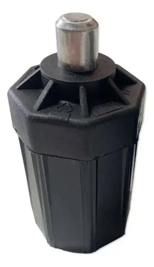 Enrolador Fita Polia Oitavado 120mm + Ponteira Oitavada - Imagem 4