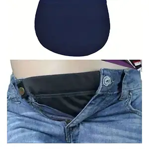 Kit Com Extensores Calça Gestante Maternidade Tapa Barriga