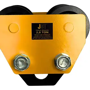 Trole Manual Carro Trolley 2000kg 2 Tonelada Para Talha Jst