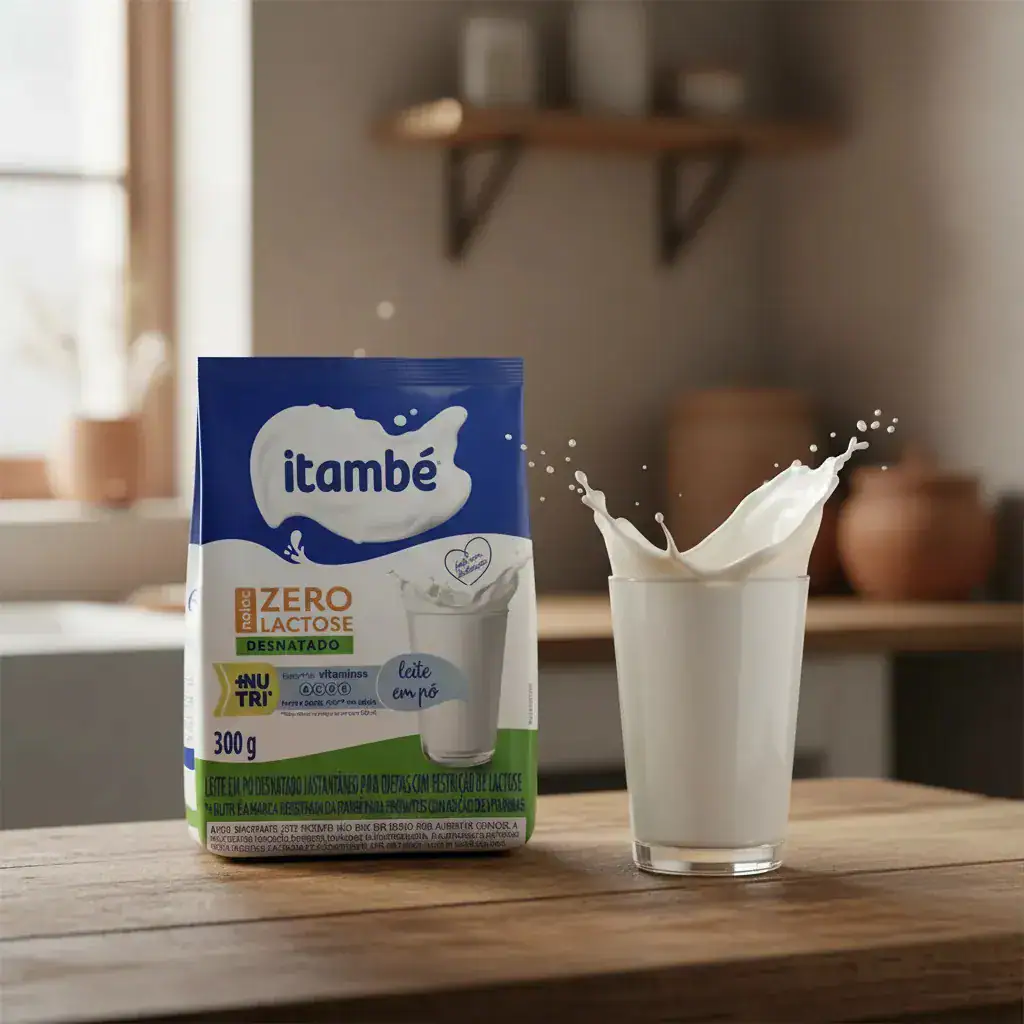 Leite Pó Desnatado Zero Lactose Itambé Nolac 300g - Imagem 5