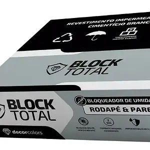 Bloqueador De Umidade Decor Colors Impermeabilizante cor Branco 12 kg