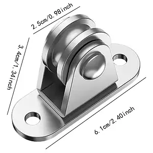 Pulley Block Pulley Roller Professional Versatile, 8 Conjunt
