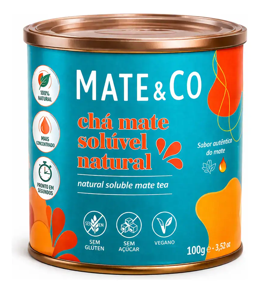 Chá Mate Solúvel Sabor Natural Mate&co - Incomparável - Imagem 6