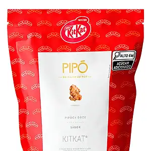 Pipoca Pipó Gourmet Doce Sabor Kit Kat 70g