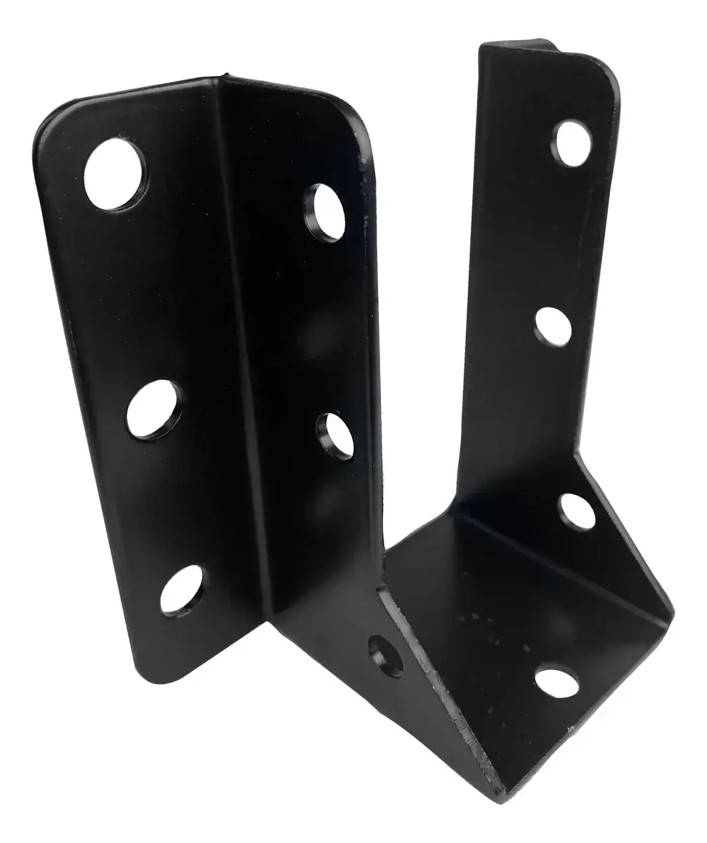 Kit Suporte Viga 5x10 Parede Caibro Madeiramento Pergolado - Imagem 3