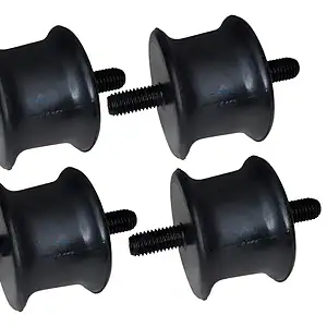 Kit 04 Coxim Da Placa Vibratória Bfg 60 Buffalo
