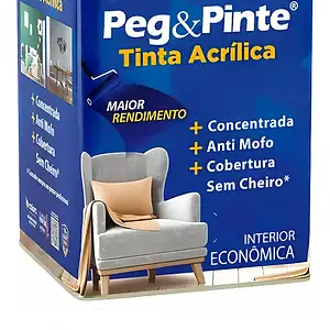 Tinta Acrílico Peg Pinte Parede Eucatex - Escolha A Cor
