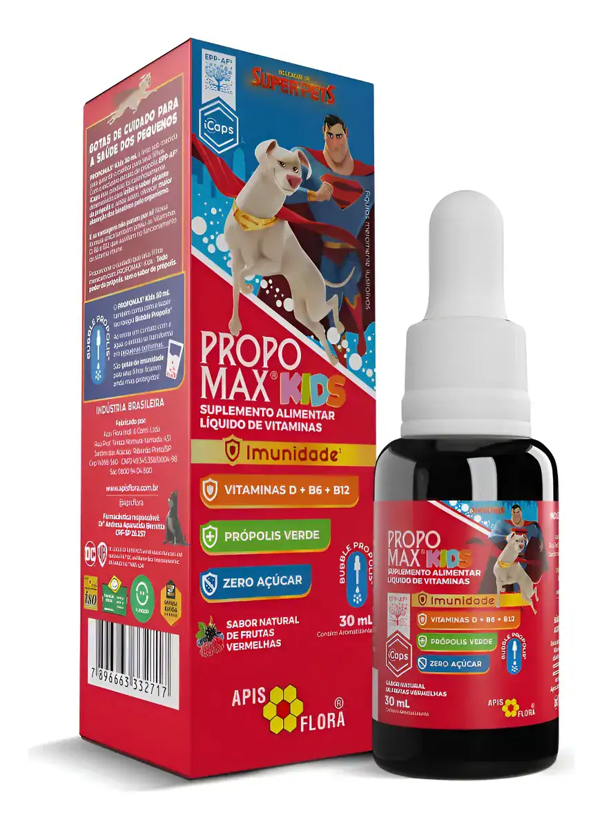Extrato De Própolis Verde Infantil - Propomax Kids 30ml