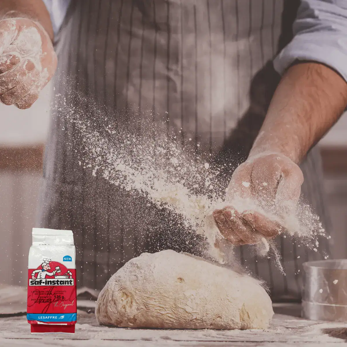 Fermento Biológico Seco Instantâneo Saf-Instant Pacote 125g - Imagem 5
