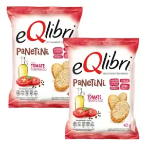 Kit 2 Snack De Tomate Temperado Eqlibri Panetini 40g