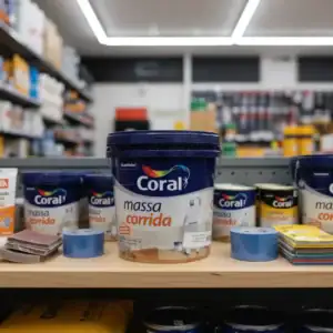Massa Corrida Pva 6kg Facil De Lixar E Aplicar Galão - Coral