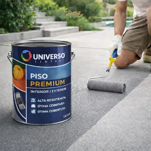 Tinta Ultra Piso Calçada Acrílico Premium Eucatex 18l Cores Cor Vermelho Segurança - Imagem 3