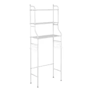 Rack Em Estante Banheiro 3 Prateleiras P/ Casa Sobre Vaso