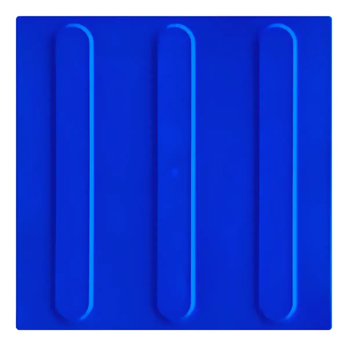 Kit 50pçs Piso Tátil 25x25cm - Alerta E Direcional