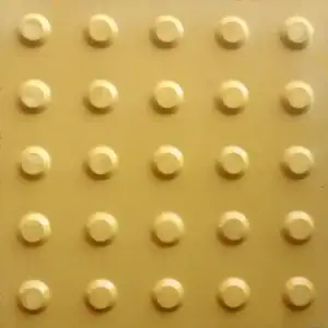 Piso Tátil De Concreto 25x25 Cm - 2m2