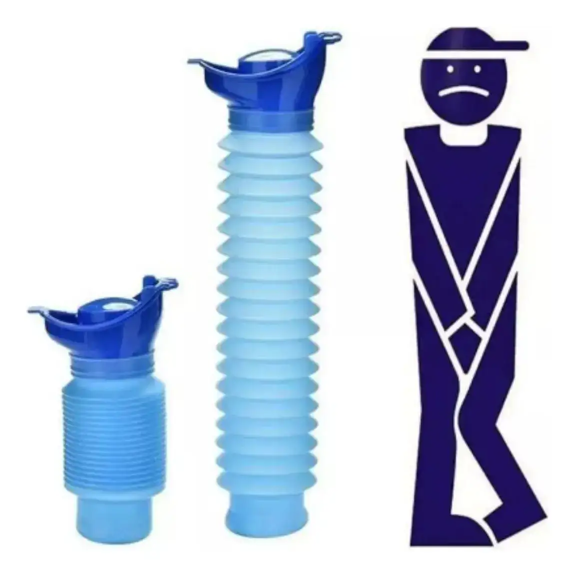 Mictório Portátil Unisex Lavavel Para Emergências No Carro - Imagem 7