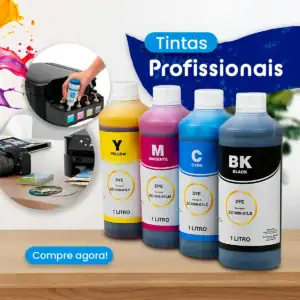 Tinta Corante ECOLLOR PRINT para Epson L3250 L3150 Ecotank 4L