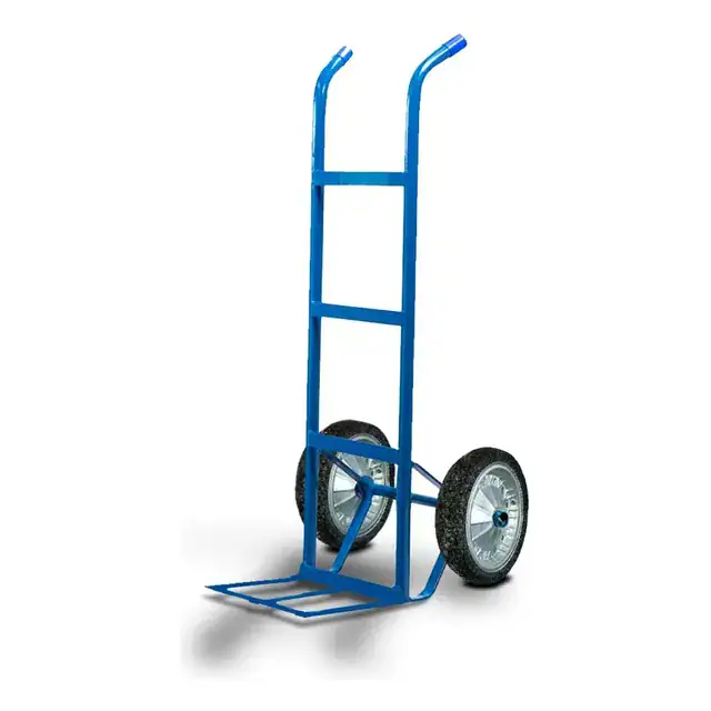 Carrinho Armazem Para Cargas E Entregas 150kg Roda Maciça