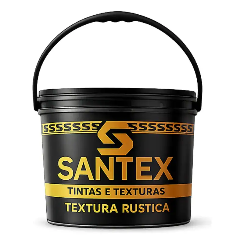 Textura Rústica Santex 5kg Média Rolo Hidrorepelente Máx Top