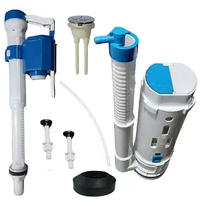 Kit Caixa Acoplada Universal Duplo Acionamento Completo