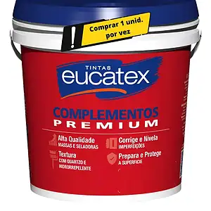 Massa Corrida Pva 25kg Acabamentos/complementos Eucatex