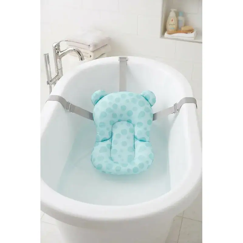 Almofada De Banho Para Bebê Com Suporte De Cabeça E Cintas A - Imagem 5