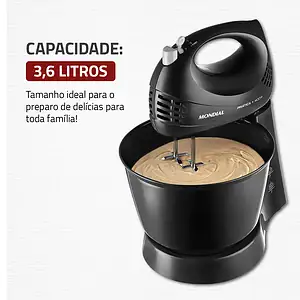 Batedeira Prática Mondial 400W - B-44-B