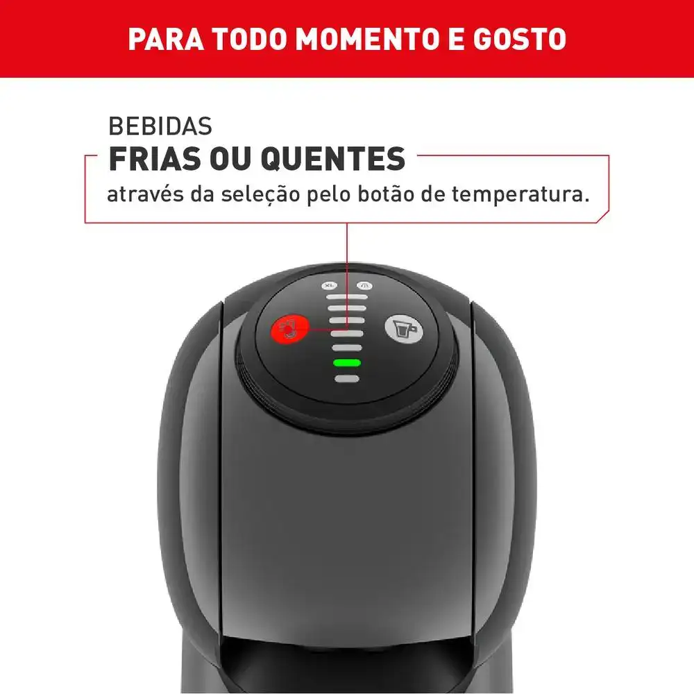 Cafeteira Expresso Dolce Gusto Arno Genio S Basic Automática Cinza Escuro - Imagem 5