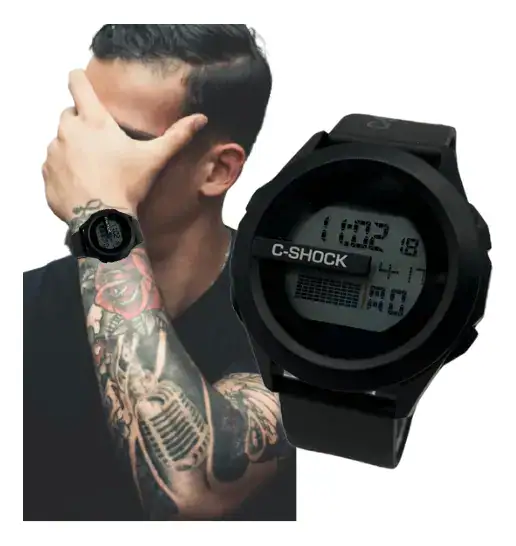 Relógio Digital A Prova D`água Masculino Original Esportivo - Imagem 5