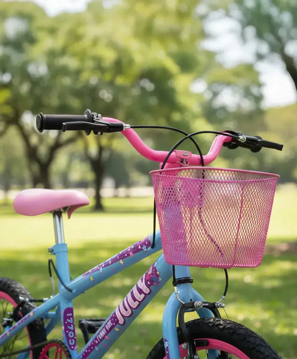Bicicleta Colli Jully Aro 20 Aero 36 Raias Cor AZUL CHAMPANHE - Imagem 5