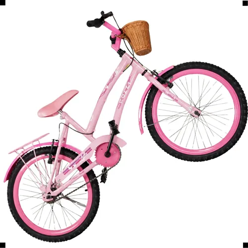 Bicicleta Colli Jully Aro 20 Aero 36 Raias Cor AZUL CHAMPANHE - Imagem 8